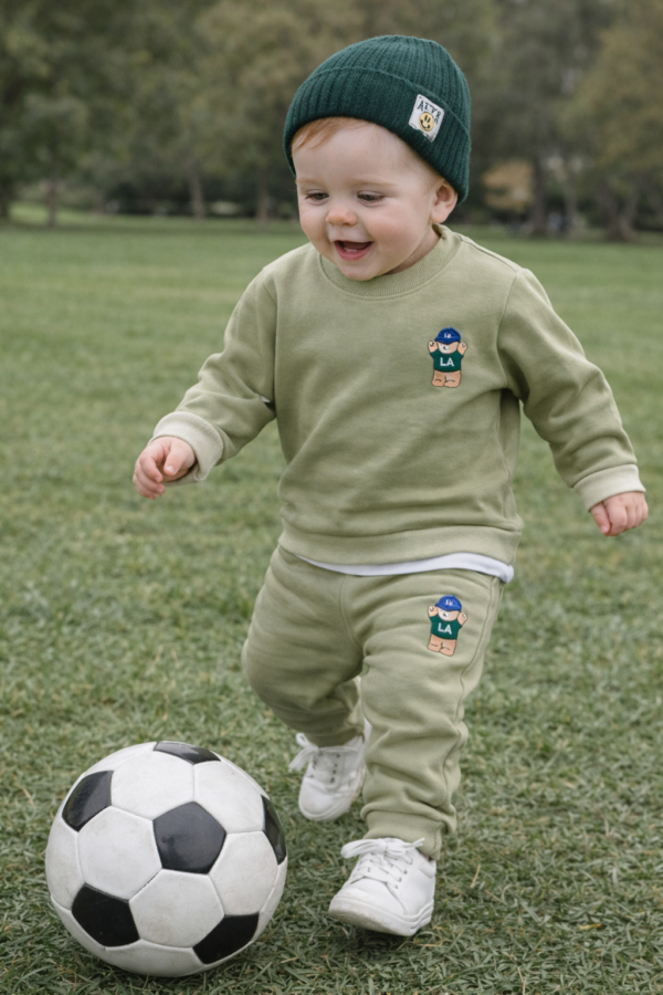 Joggins-Conjunto Buzo y Pantalon de Algodón