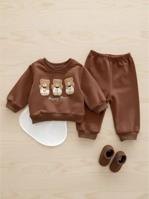 D_NQ_NP_2X_641758-MLA93856695641_092025-F Jogging-Conjunto de Buzo y Pantalon Bebés