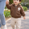 Campera de Algodón grueso con Capucha