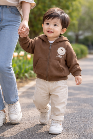 Campera de Algodón grueso con Capucha