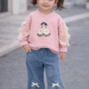Conjunto Buzo con Bordado y Pantalon Jeans