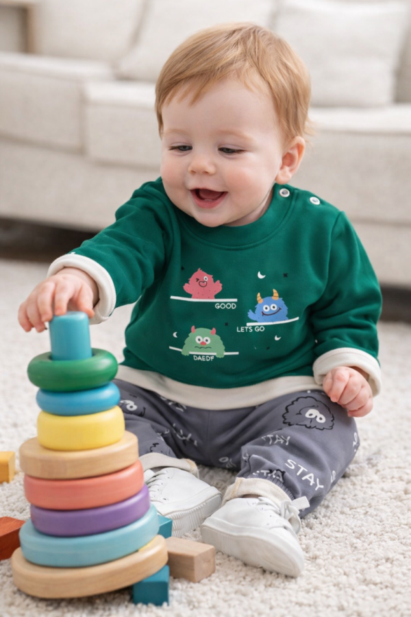 Joggins de Algodón para Bebés-Niños