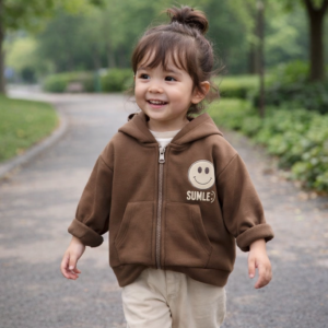 Campera de Algodón grueso con Capucha