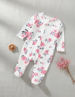 Enterito de Algodón Liviano con Saquito de Lana