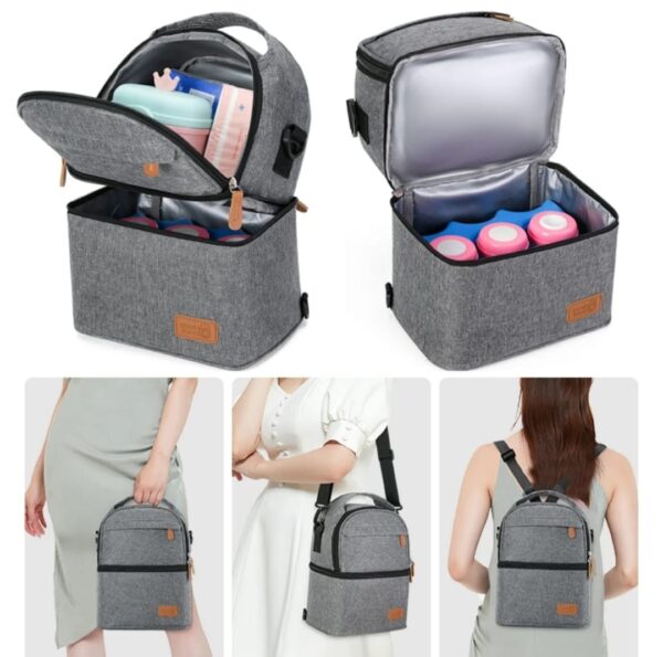 Mochila para transporte refrigerado de Leche Materna