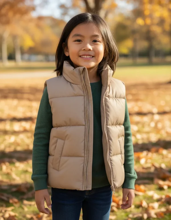 Chaleco Impermeable Infantil Sin Género