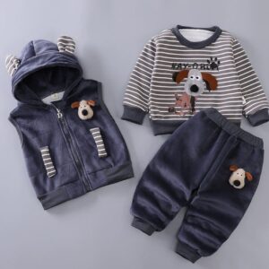 Conjunto de Buzo, Pantalón y Chaleco