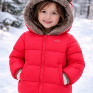 Campera Abrigada Unisex con Polar y Capucha